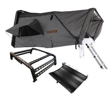 Load image into Gallery viewer, Roof Top Tent Camping Package - 4 Person Hard Shell Tent - Canyon Off-Road
