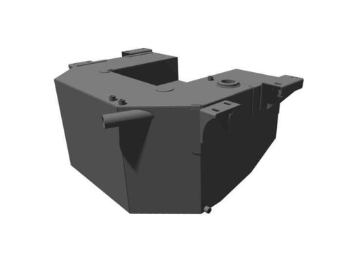 Dodge Ram (2016-2021) 2500 AND 3500-120Lt STEEL AUXILIARY Brown Davis Fuel Tank (SKU: DRAM16A1) - Canyon Off-Road
