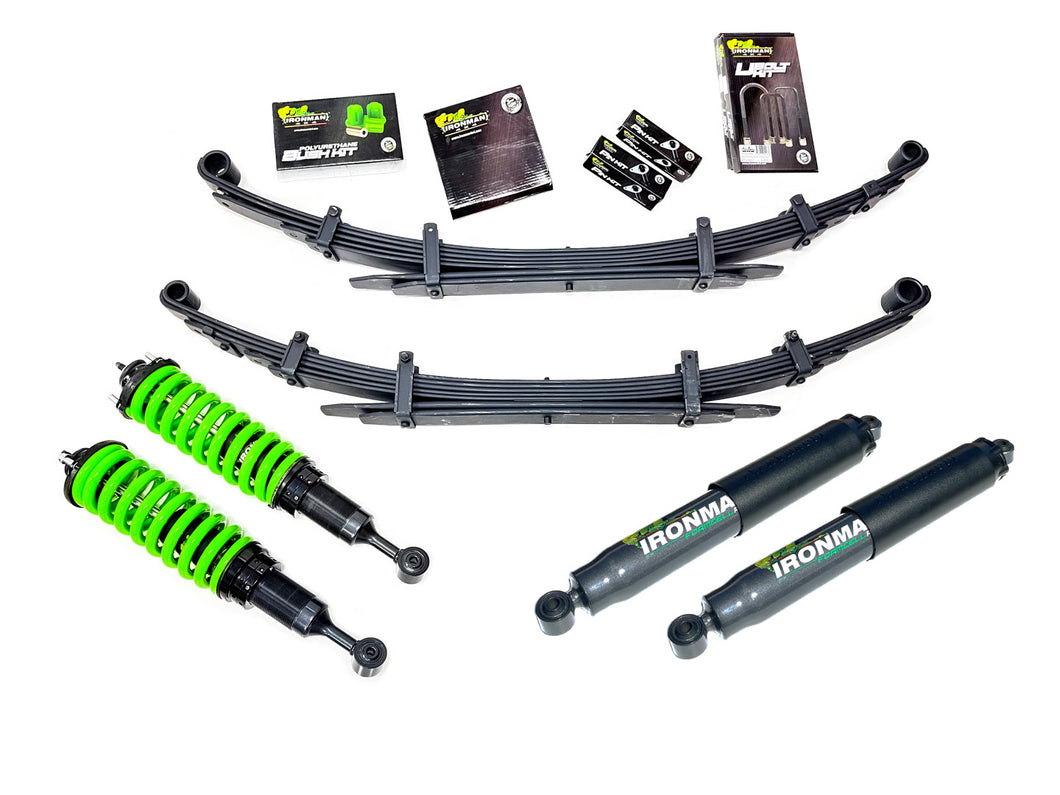 Toyota Hilux (2015-2020) GUN 40-70mm adjustable suspension lift kit - Ironman Foam Cell Pro