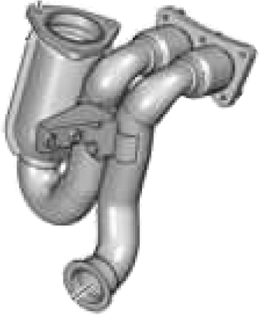 Redback Enviro Catalytic Converter for Citroen C5 (06/2001 - 08/2004), Peugeot 406 (03/2000 - 12/2004), 607 (01/2000 - 09/2009)