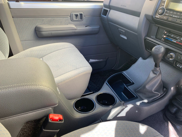 Toyota Landcruiser (2012-2021) 79 Series Dual Cab FULL Length Floor Console - Design Blank - Department of Interior
